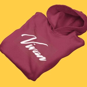 Fleece Hooded Neck Personalized Hoodie - Image 4