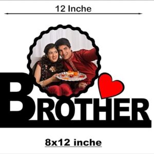 Personalized Gift MDF Cutout Photo Frame Table - Image 3