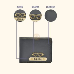 Personalised Vegan Wallet (Grey) - Image 6