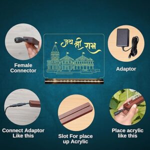 Ram Mandir LED Table Top - Image 2