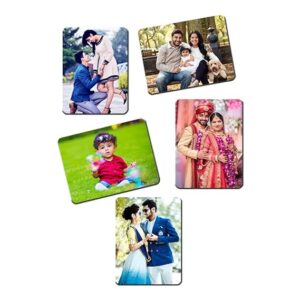 Personalized Photo Fridge Magnet On Acrylic Sheet Set Of 5 - Image 2