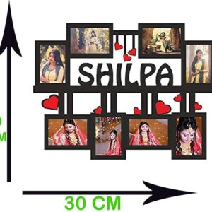 Wood Personalised Design Name Customized Photo Frame - Image 2