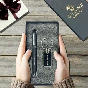 Personalized Pen And Keychain With Name Engraved - Image 2